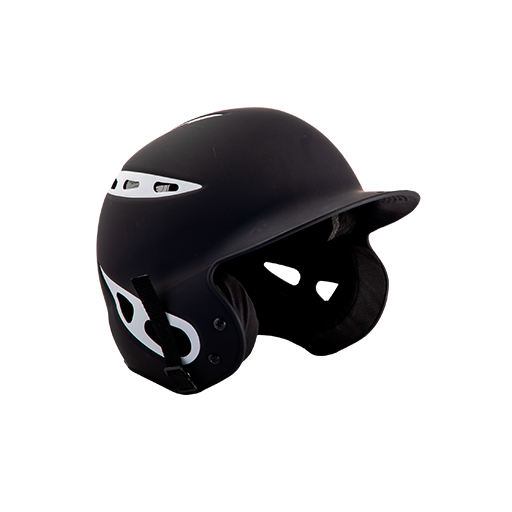 [DGR-HELM-REB-BKWH-S/M] Rebel Batting Helmet (S/M)