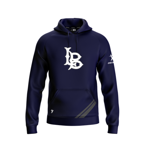 [FOLHSMNV-YXS-LOGO1] Decker Summit Hoodie (Youth XS, Navy, Logo 1)