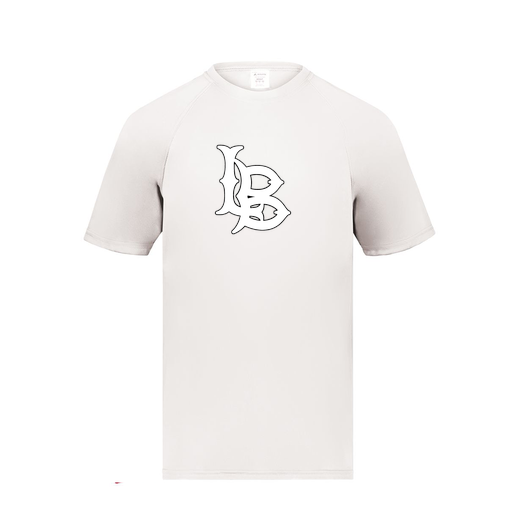 [2790.005.S-LOGO1] Men's Smooth Sport T-Shirt (Adult S, White, Logo 1)