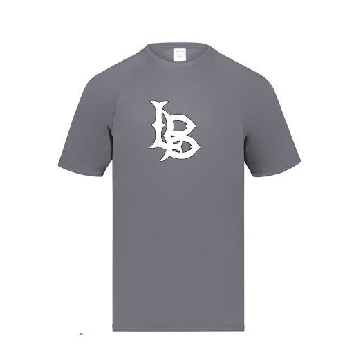 [2790.059.S-LOGO1] Men's Smooth Sport T-Shirt (Adult S, Gray, Logo 1)