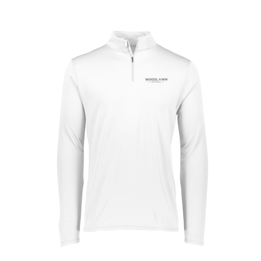[FTLQFLWH-FAXS-LOGO3] Decker Women's Flex-Lite 1/4 Zip Shirt (Female Adult XS, White, Logo 3)