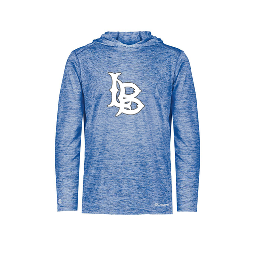 [FOLHCGRY-AS-LOGO1] Decker Men's Charge Hoodie (Adult S, Royal, Logo 1)