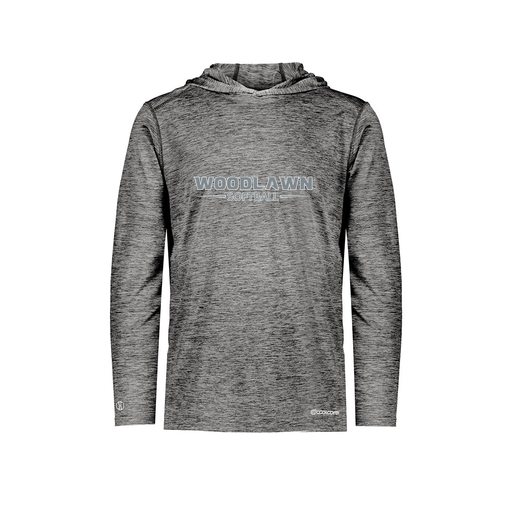 [FOLHCGBK-YS-LOGO3] Decker Youth Charge Hoodie (Youth S, Black, Logo 3)