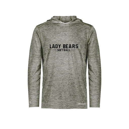 [FOLHCGGY-YS-LOGO2] Decker Youth Charge Hoodie (Youth S, Gray, Logo 2)