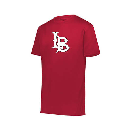 [222818.083.S-LOGO1] Men's Movement Dri Fit Shirt (Adult S, Red, Logo 1)